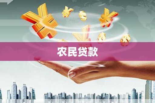 新余农民贷款