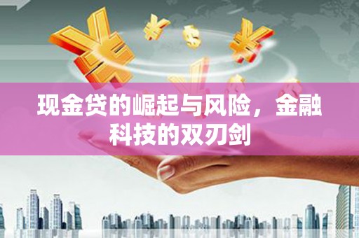 新余现金贷的崛起与风险，金融科技的双刃剑