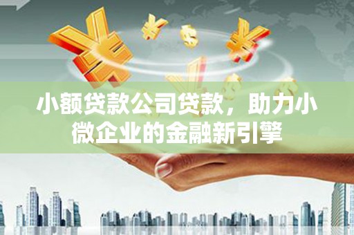 新余小额贷款公司贷款，助力小微企业的金融新引擎
