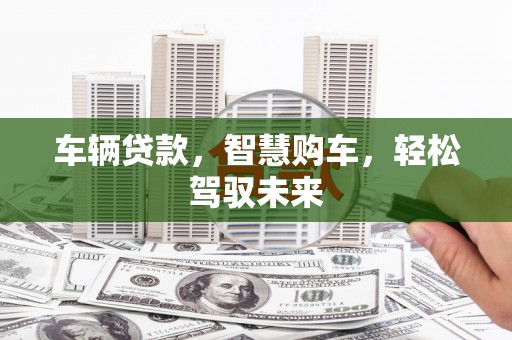 新余车辆贷款，智慧购车，轻松驾驭未来