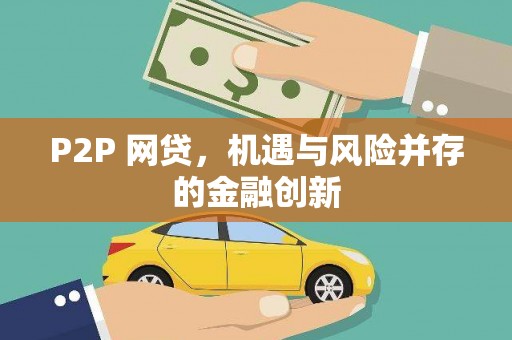 新余P2P 网贷，机遇与风险并存的金融创新