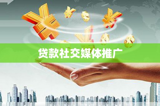 新余贷款社交媒体推广
